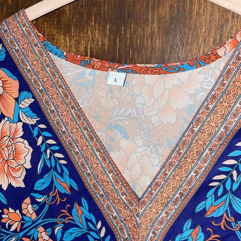 Floral multicolored dress - Picture 4 of 5
